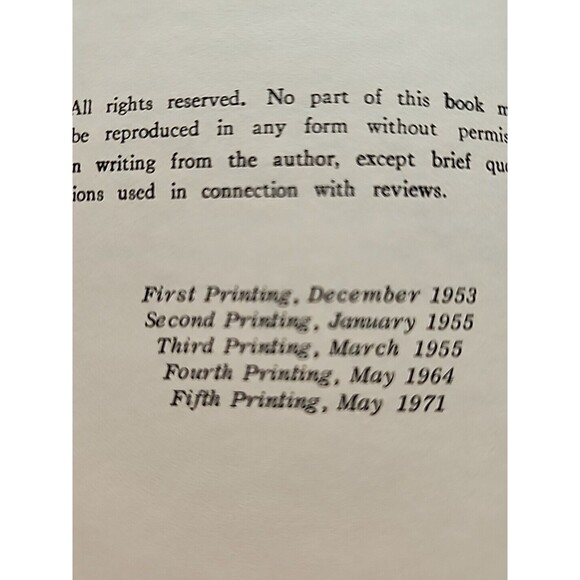 My Second Valley William Goulooze Signed 5th Printing 1971 HCDJ - Picture 10 of 16